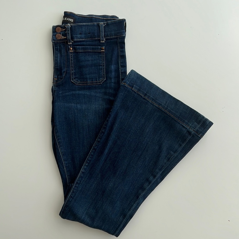 Express super flare jeans